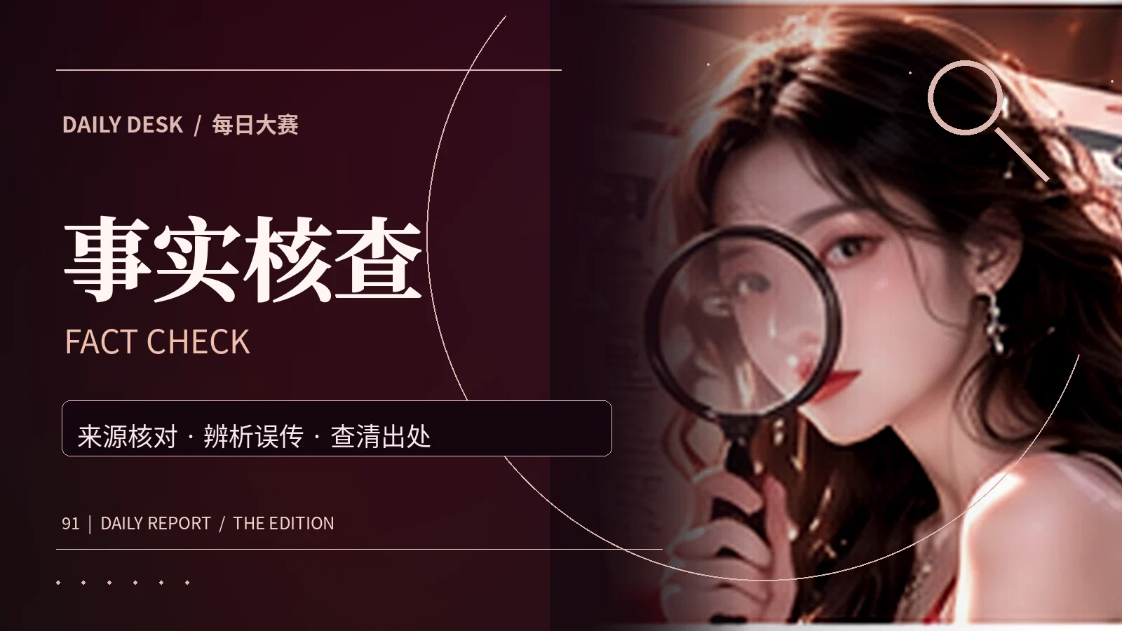 传闻辨一辨主题图片